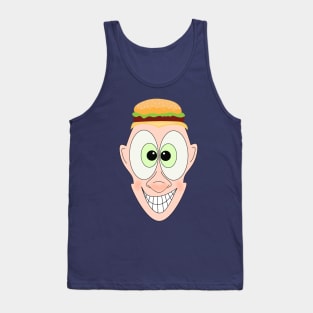 Face smailing Tank Top